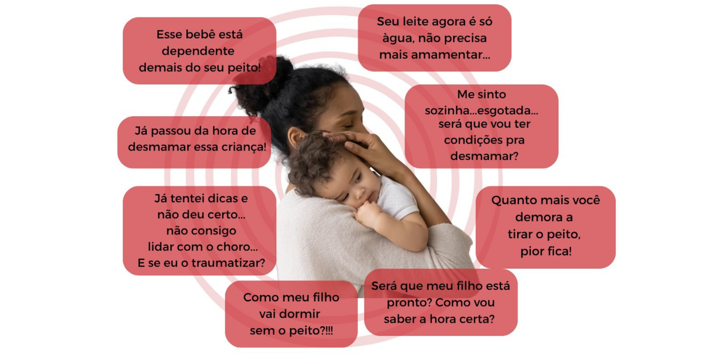 Pensamentos e opiniões invasivos sobre o desmame